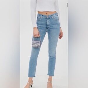 MOTHER Dazzler Mid Rise Ankle Jeans. Size 30